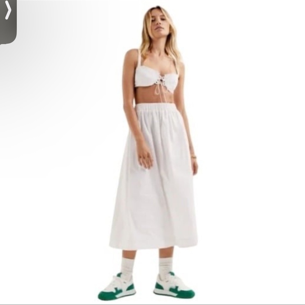 For love and lemons Clementine Midi skirt & top set